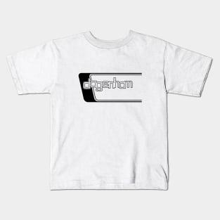 Dagenham in Escort Mexico style graphic: dark version Kids T-Shirt